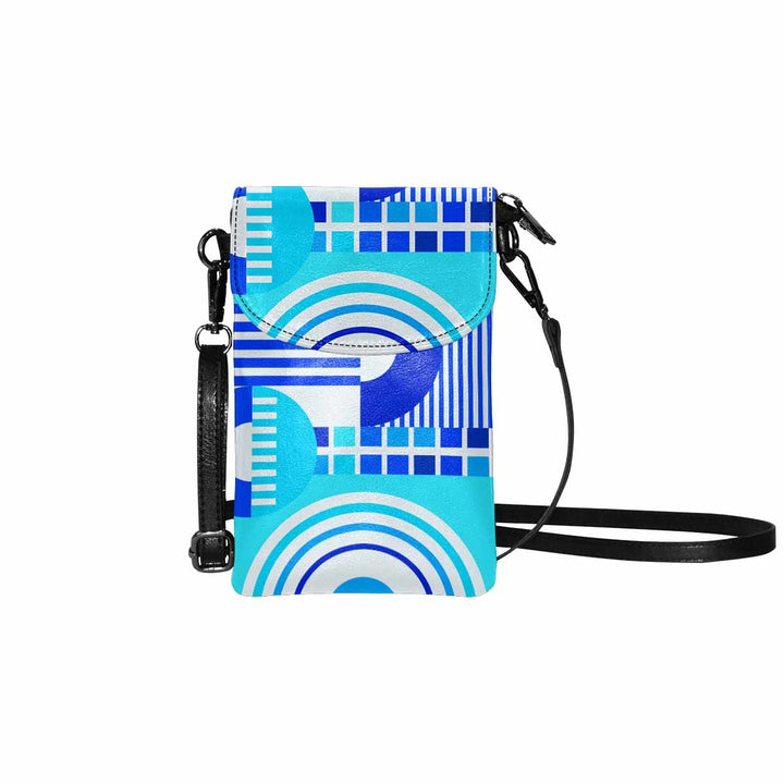 Crossbody Bag - Small Cell Phone Purse - Vibrant Style Print - Bags/Crossbody