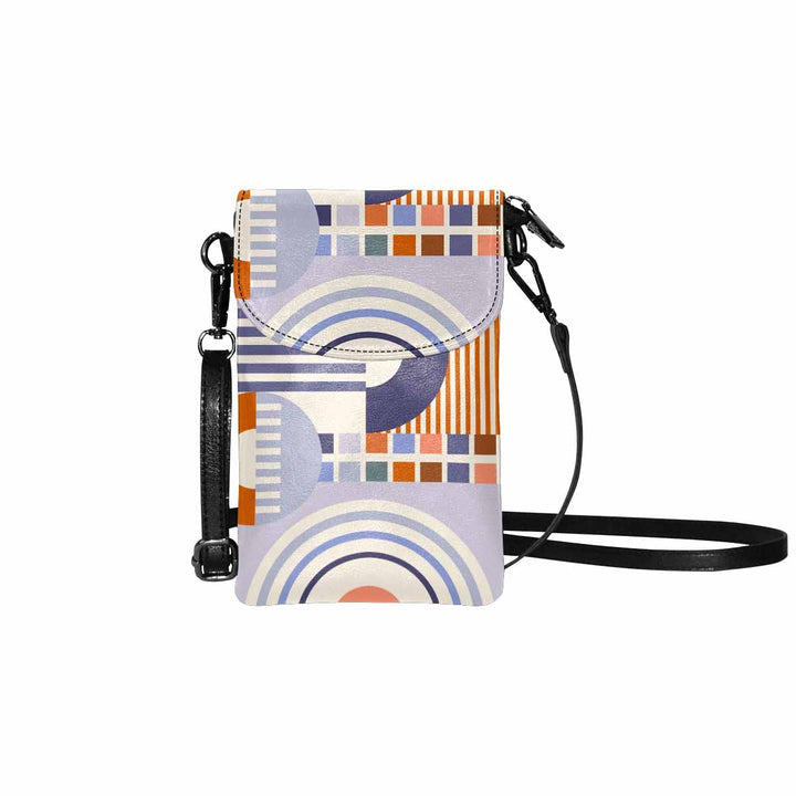 Crossbody Bag - Small Cell Phone Purse - Vibrant Style Print - Bags/Crossbody