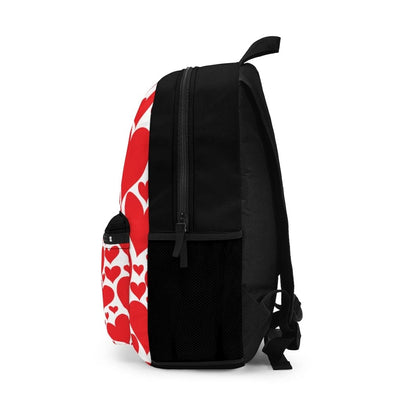 Backpack - Large Water-resistant Bag Love Red Hearts - Bags | Backpacks