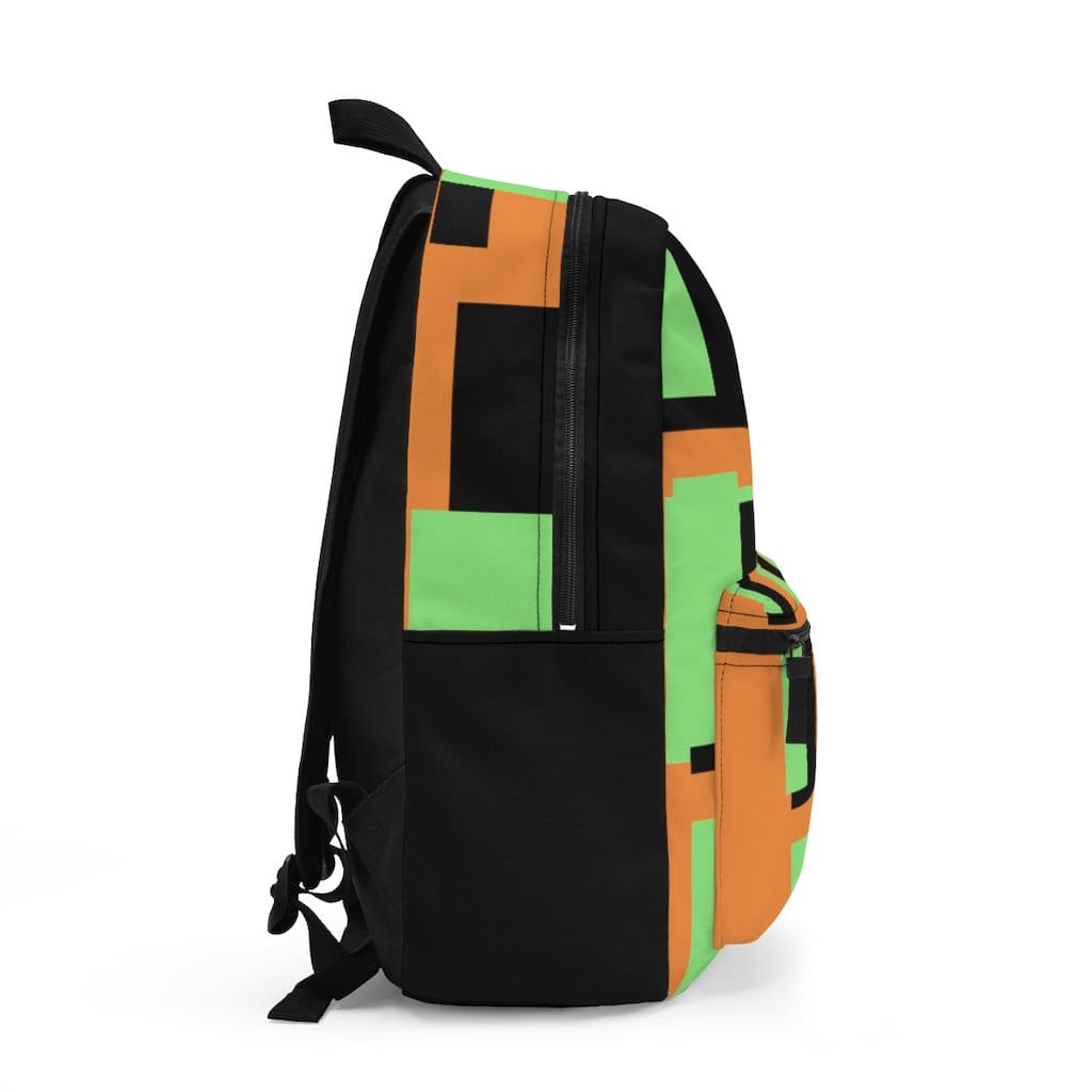 Backpack - Large Water-resistant Bag Multicolor Colorblock - Bags | Backpacks