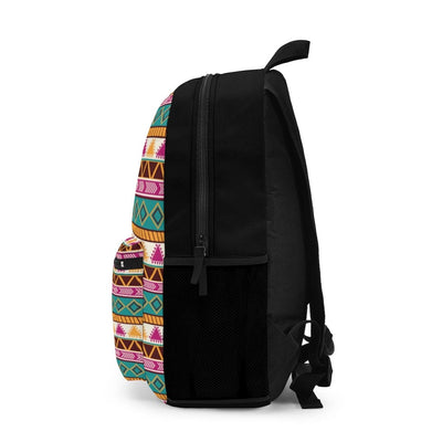 Backpack - Large Water-resistant Bag Pink And Green - Bags | Backpacks