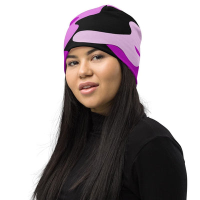 Beanie Hat - Pink Camo Slouchy Beanie Men/women - Unisex | Beanie Hats