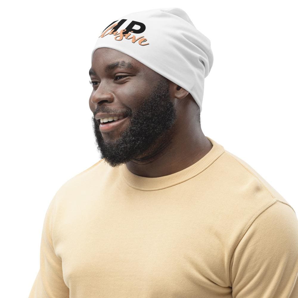 Beanie Hat White Slouchy Beanie Vip Exclusive Print - Unisex | Beanie Hats