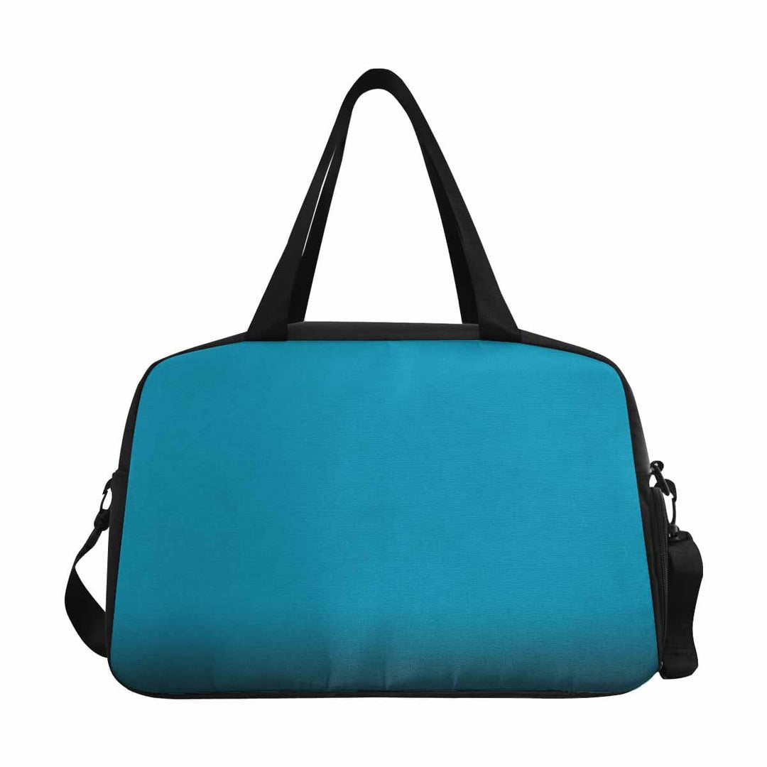 Blue Green Tote and Crossbody Travel Bag - Bags/Travel Bags/Small Duffel Bags