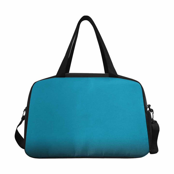 Blue Green Tote and Crossbody Travel Bag - Bags/Travel Bags/Small Duffel Bags