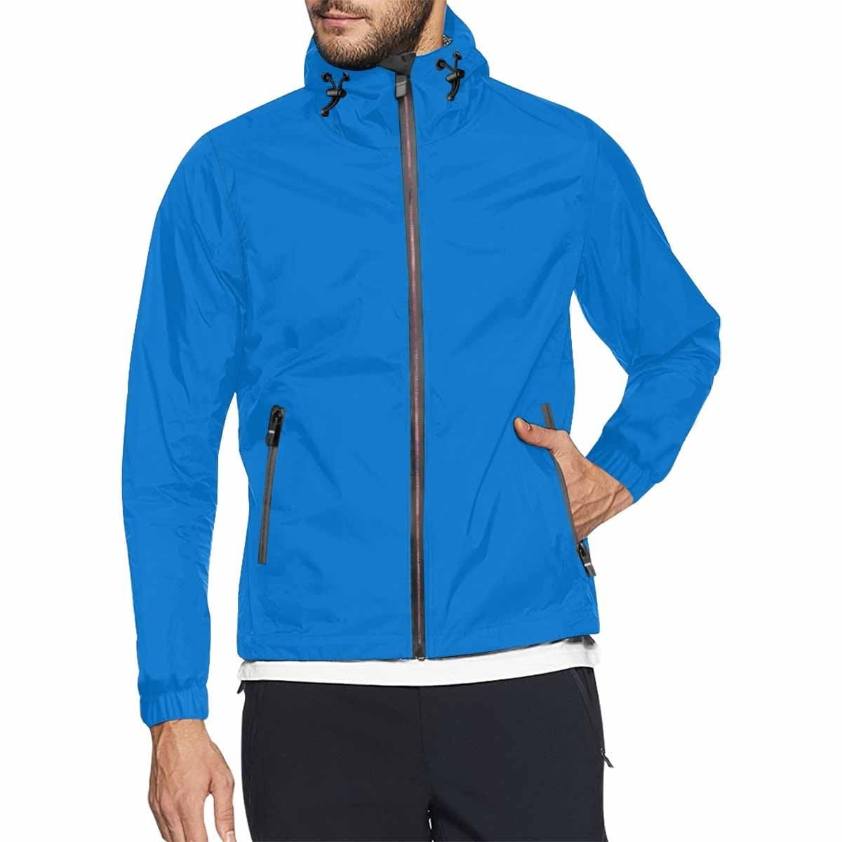 Blue Grotto Hooded Windbreaker Jacket - Men / Women - Mens | Jackets