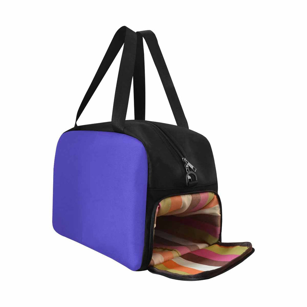 Blue Iris Tote and Crossbody Travel Bag - Bags | Travel Bags | Crossbody