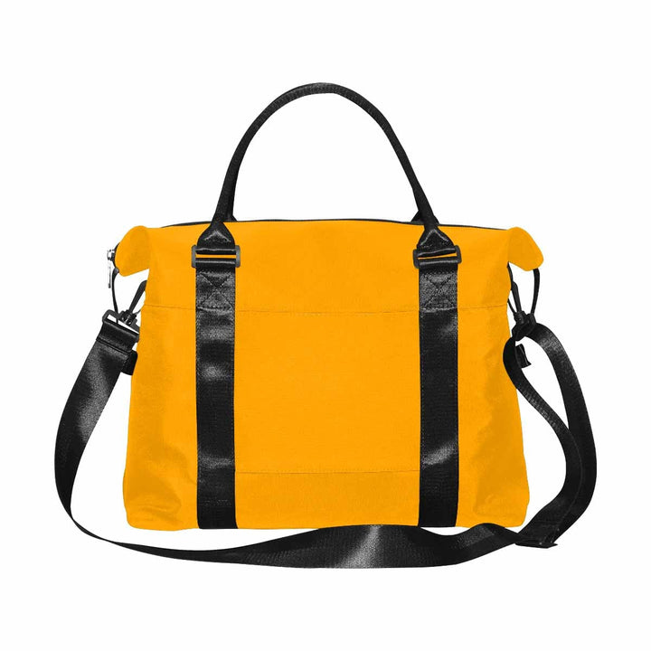 Bright Orange Duffel Bag - Large Travel Carry - Bags/Oxford Crossbody Bags