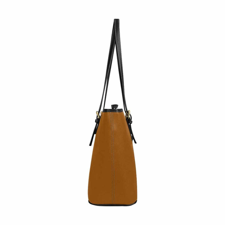 Large Leather Tote Shoulder Bag - Brown - Bags | Leather Tote Bags