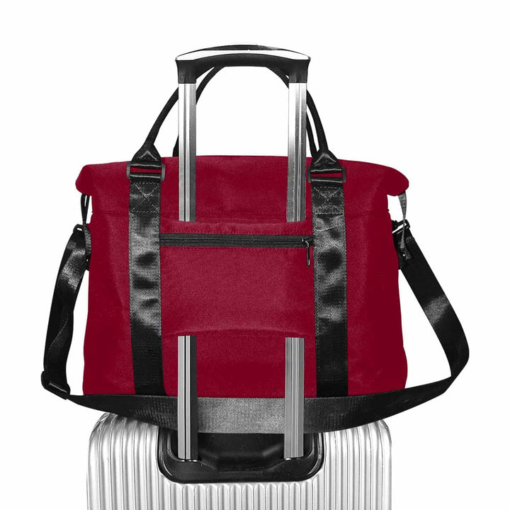 Burgundy Red Duffel Bag - Large Travel Carry - Bags | Duffel Bags