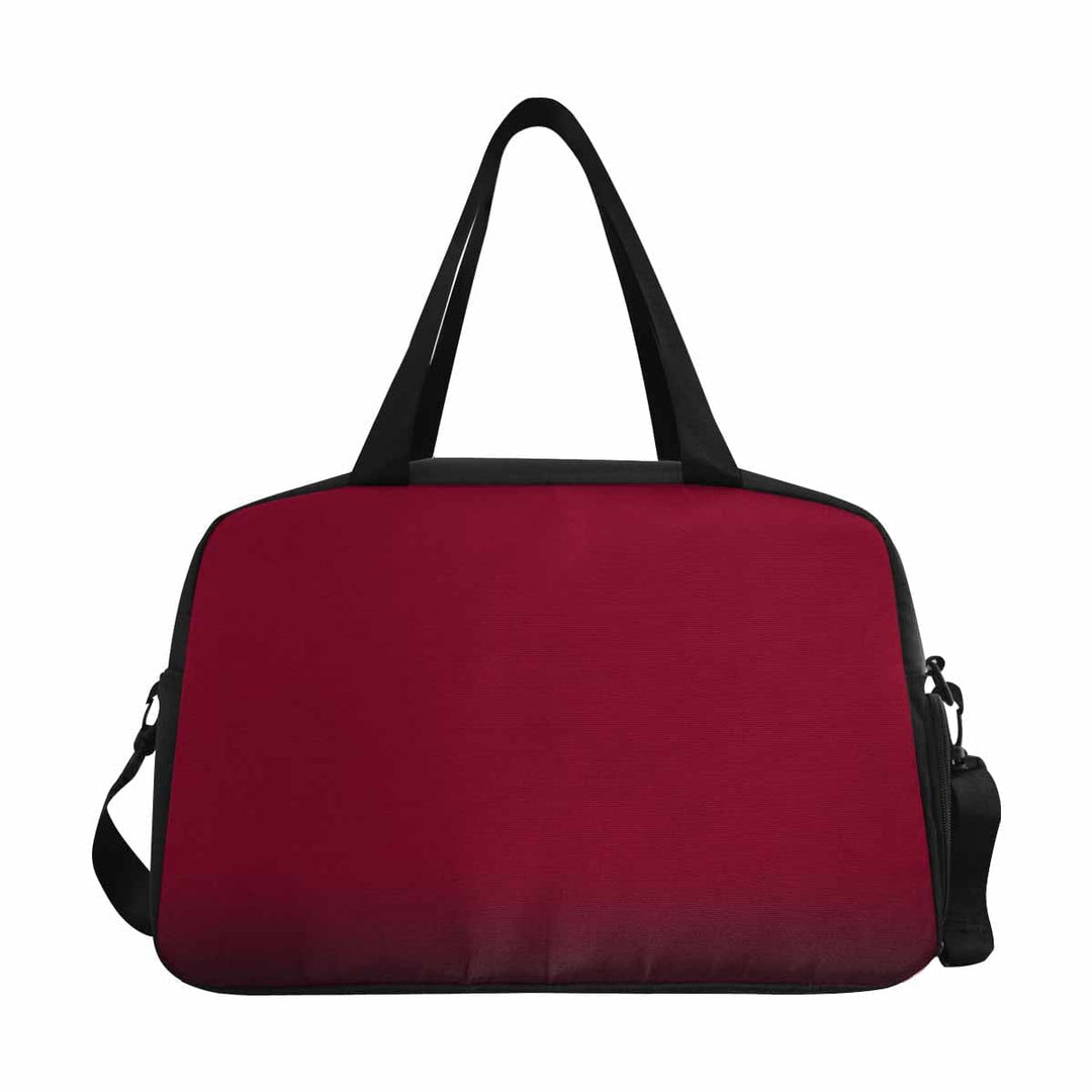 Burgundy Red Tote and Crossbody Travel Bag - Bags | Travel Bags | Crossbody