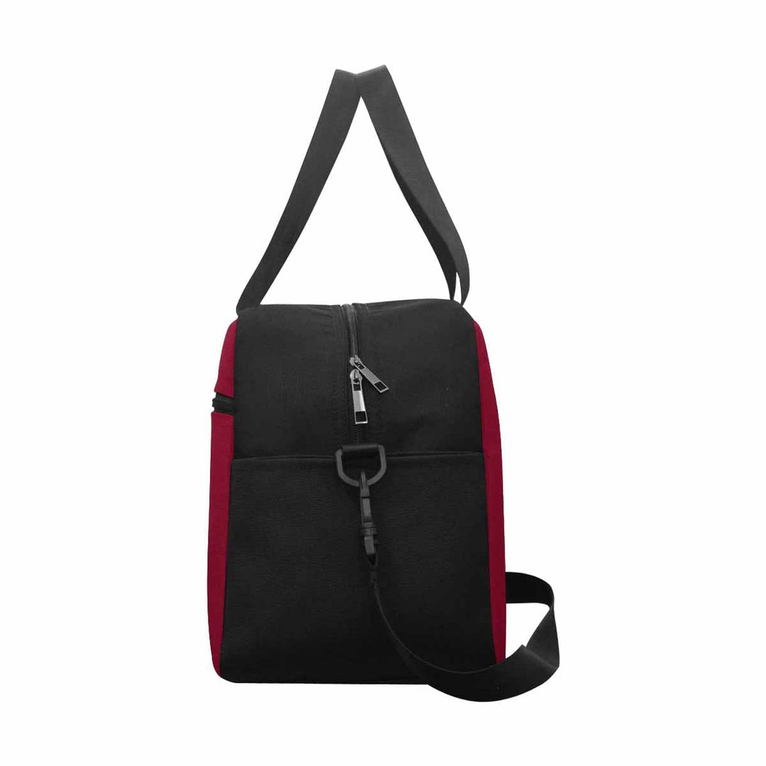 Burgundy Red Tote and Crossbody Travel Bag - Bags | Travel Bags | Crossbody