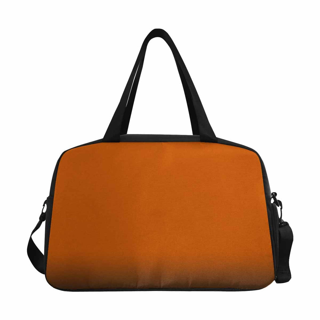 Burnt Orange Tote and Crossbody Travel Bag - Bags/Travel Bags/Small Duffel Bags
