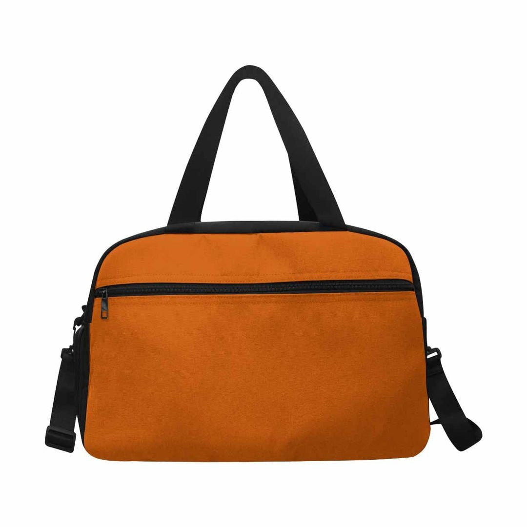 Burnt Orange Tote and Crossbody Travel Bag - Bags/Travel Bags/Small Duffel Bags