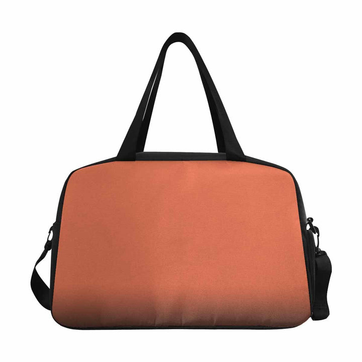 Burnt Sienna Red Tote and Crossbody Travel Bag - Bags/Travel Bags/Small Duffel