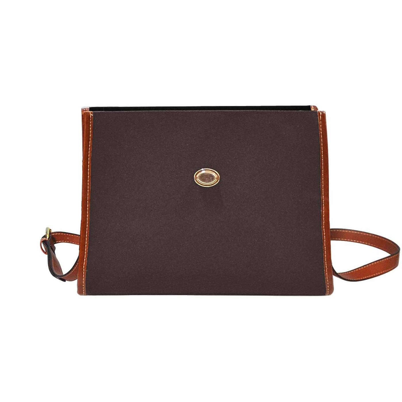 Canvas Handbag - Carafe Brown Bag / Brown Crossbody Strap - Bags | Handbags