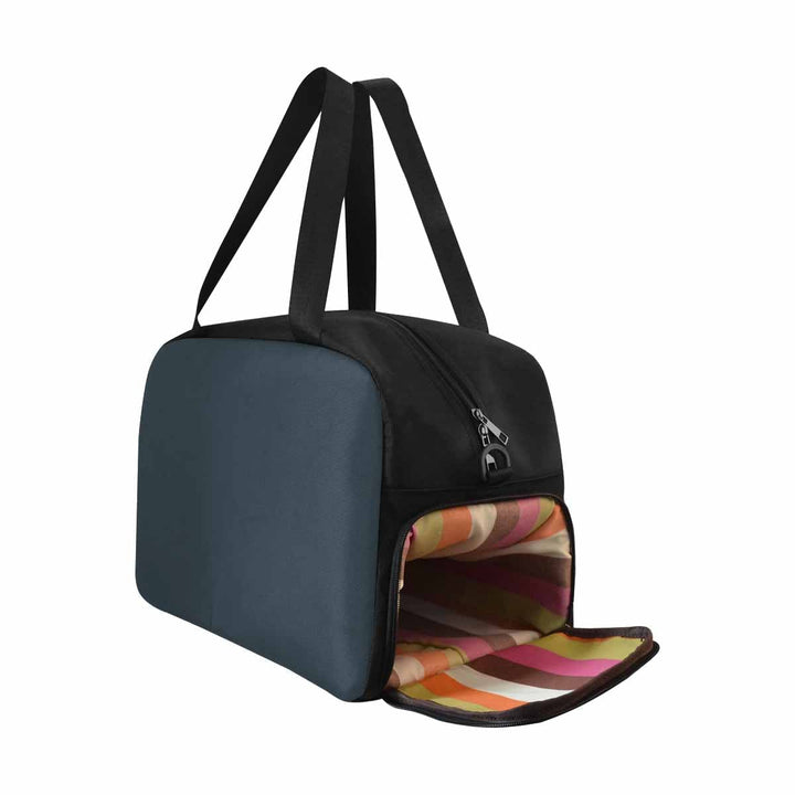 Charcoal Black Tote and Crossbody Travel Bag - Bags | Travel Bags | Crossbody