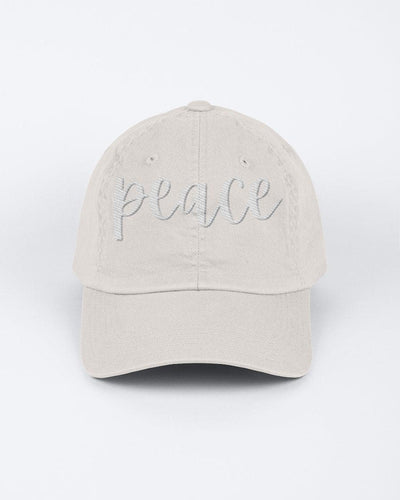 Chino Cap - Peace Embroidered Graphic Hat - Snapback Hats | Embroidered