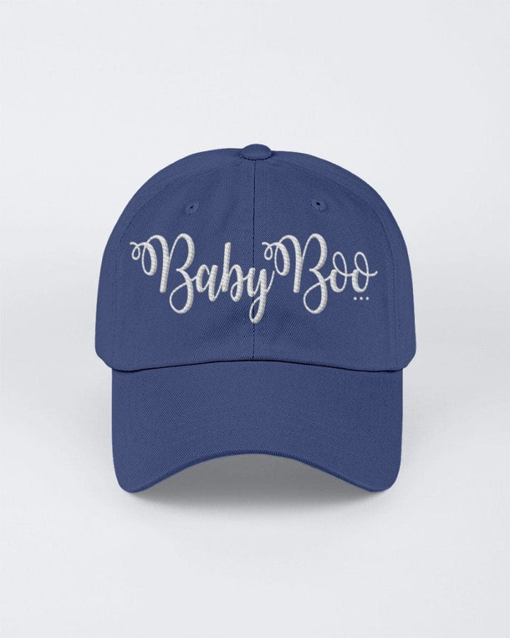 Chino Hat - Baby Boo Embroidered Graphic Hat / 6 Panel Twill - Unisex