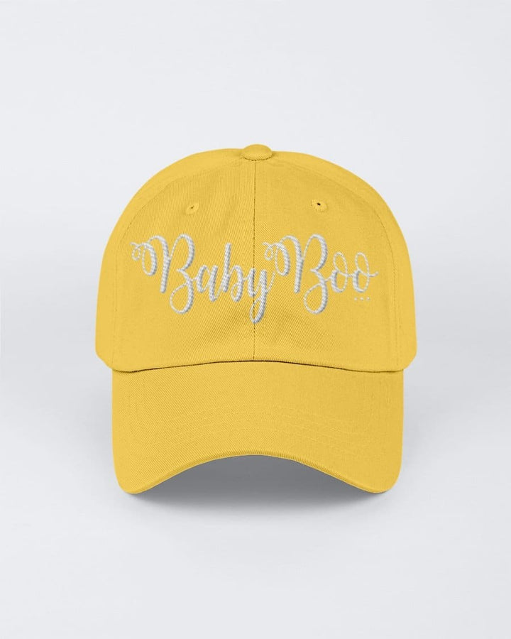 Chino Hat - Baby Boo Embroidered Graphic Hat / 6 Panel Twill - Unisex