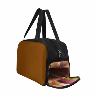 Chocolate Brown Tote And Crossbody Travel Bag - Bags | Travel Bags | Crossbody