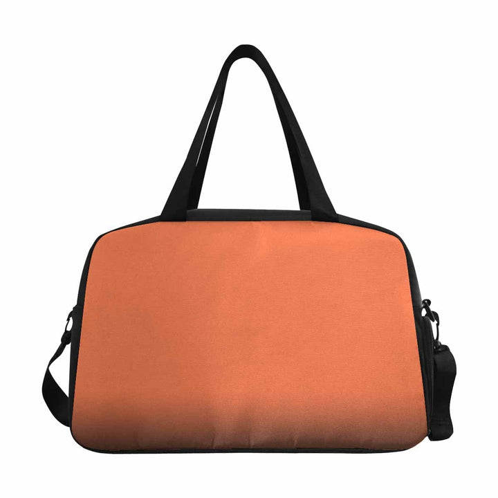 Coral Red Tote and Crossbody Travel Bag - Bags/Travel Bags/Small Duffel Bags