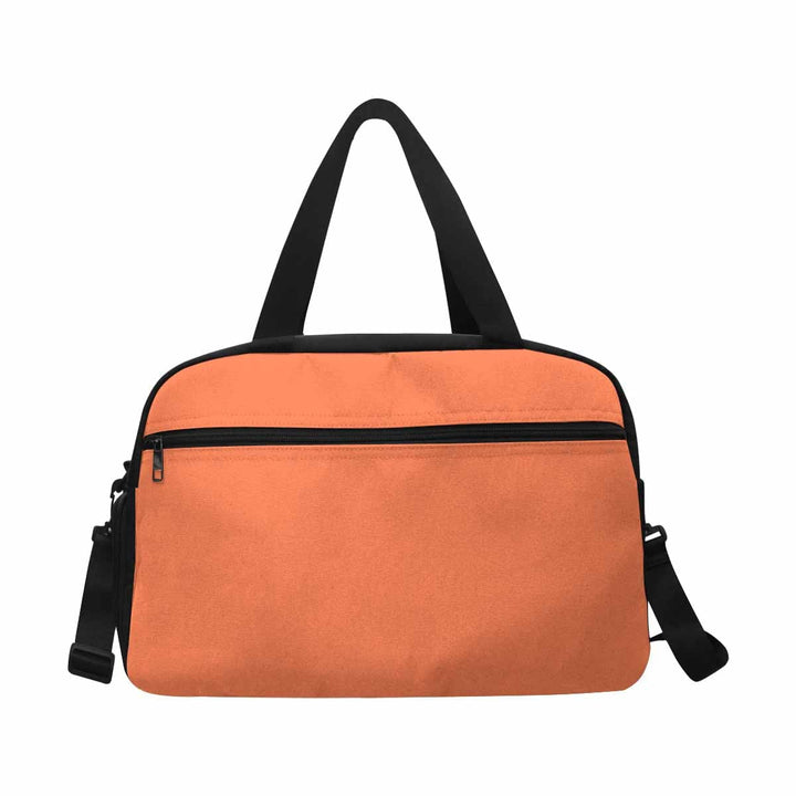 Coral Red Tote and Crossbody Travel Bag - Bags/Travel Bags/Small Duffel Bags