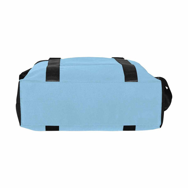 Cornflower Blue Duffel Bag - Large Travel Carry - Bags/Oxford Crossbody Bags