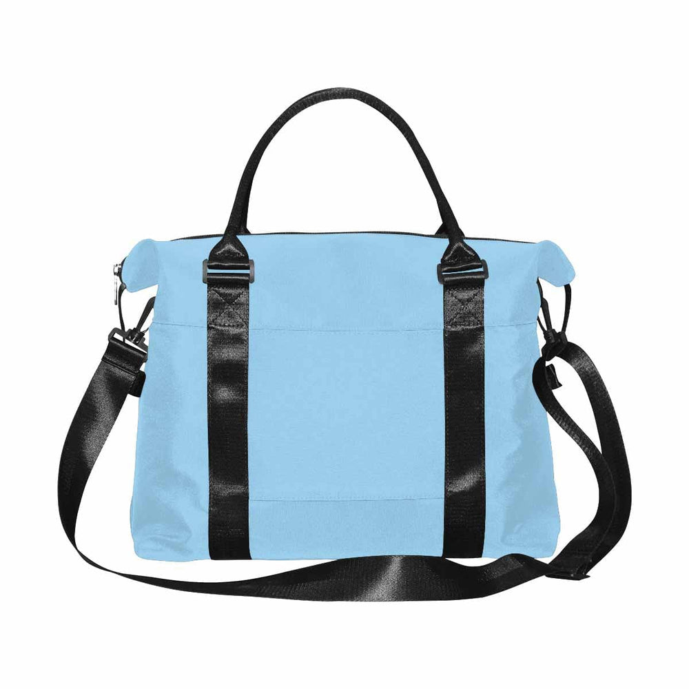 Cornflower Blue Duffel Bag - Large Travel Carry - Bags/Oxford Crossbody Bags