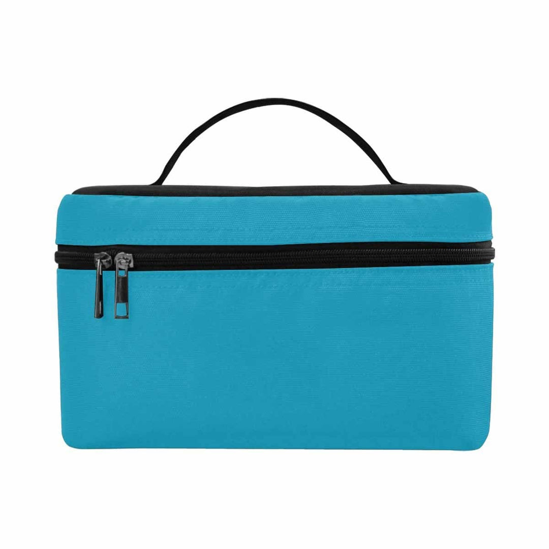 Cosmetic Bag Blue Green Travel Case - Bags | Cosmetic Bags