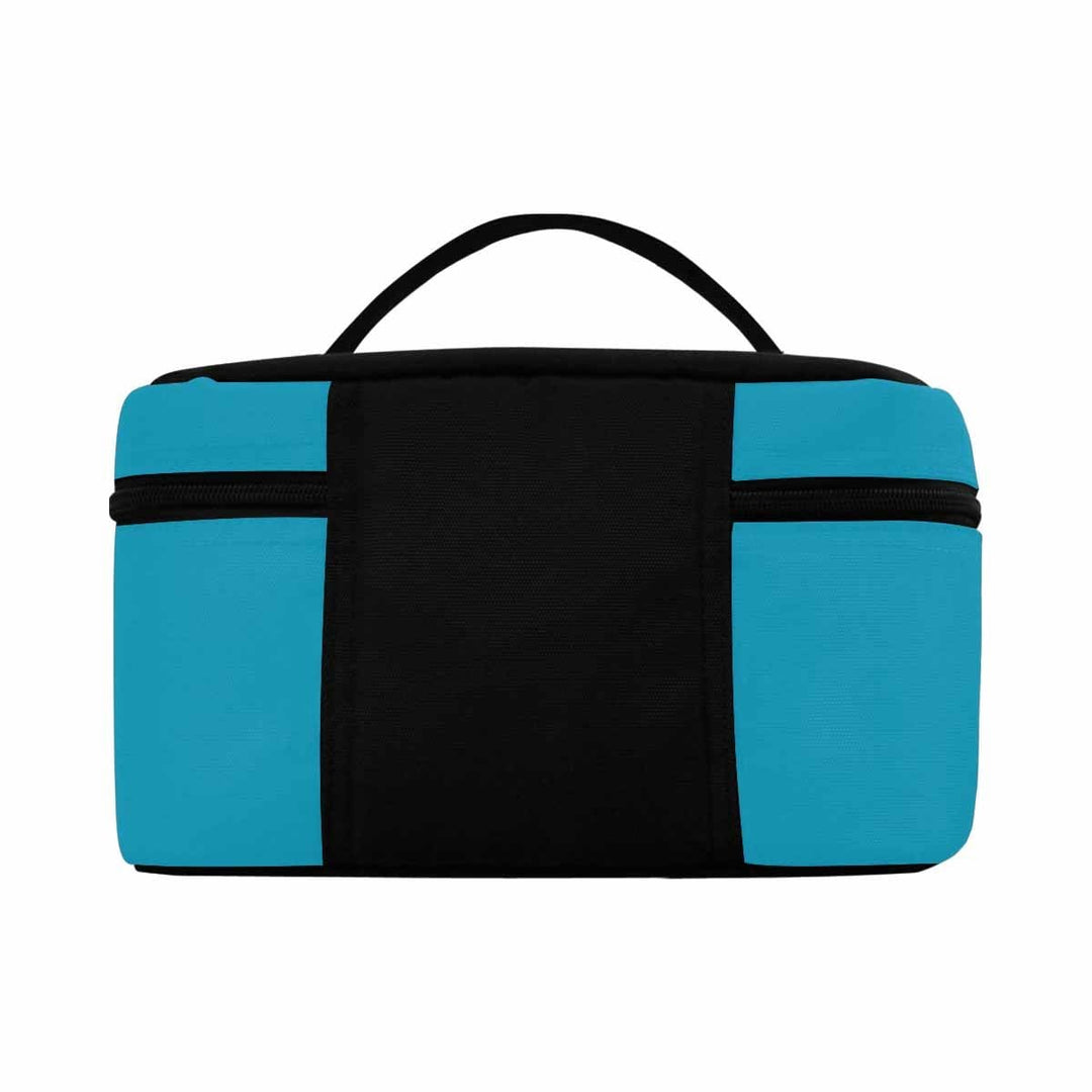 Cosmetic Bag Blue Green Travel Case - Bags | Cosmetic Bags