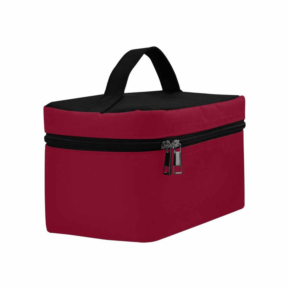 Cosmetic Bag Burgundy Red Travel Case - Bags | Cosmetic Bags