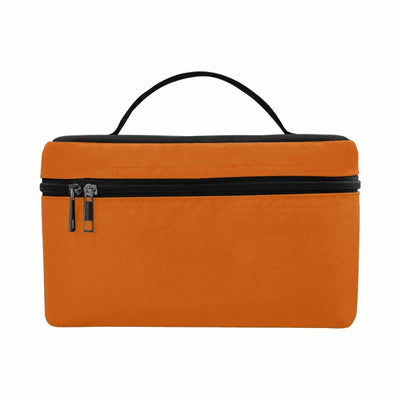 Cosmetic Bag Burnt Orange Travel Case - Bags | Cosmetic Bags