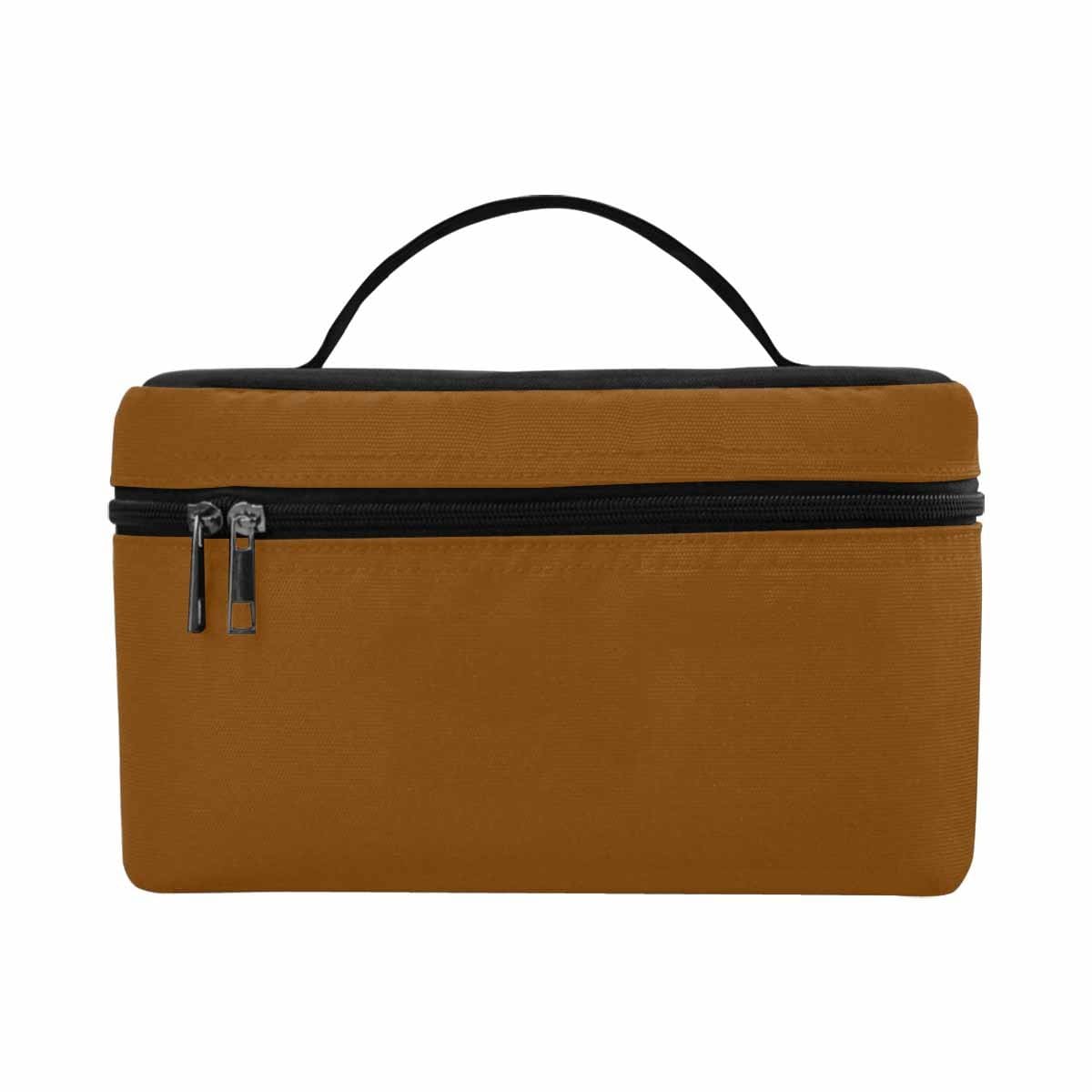 Cosmetic Bag Chocolate Brown Travel Case - Bags | Cosmetic Bags