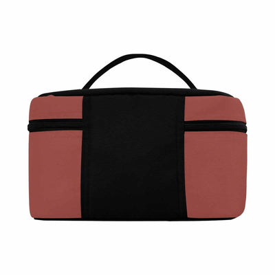 Cosmetic Bag Cognac Red Travel Case - Bags | Cosmetic Bags