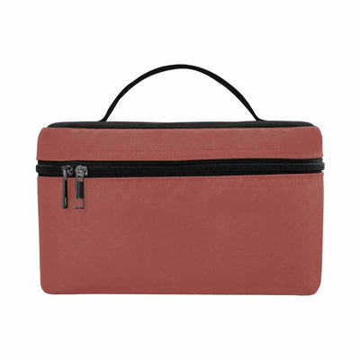 Cosmetic Bag Cognac Red Travel Case - Bags | Cosmetic Bags