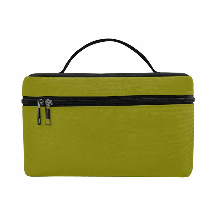 Cosmetic Bag Dark Olive Green Travel Case - Bags | Cosmetic Bags