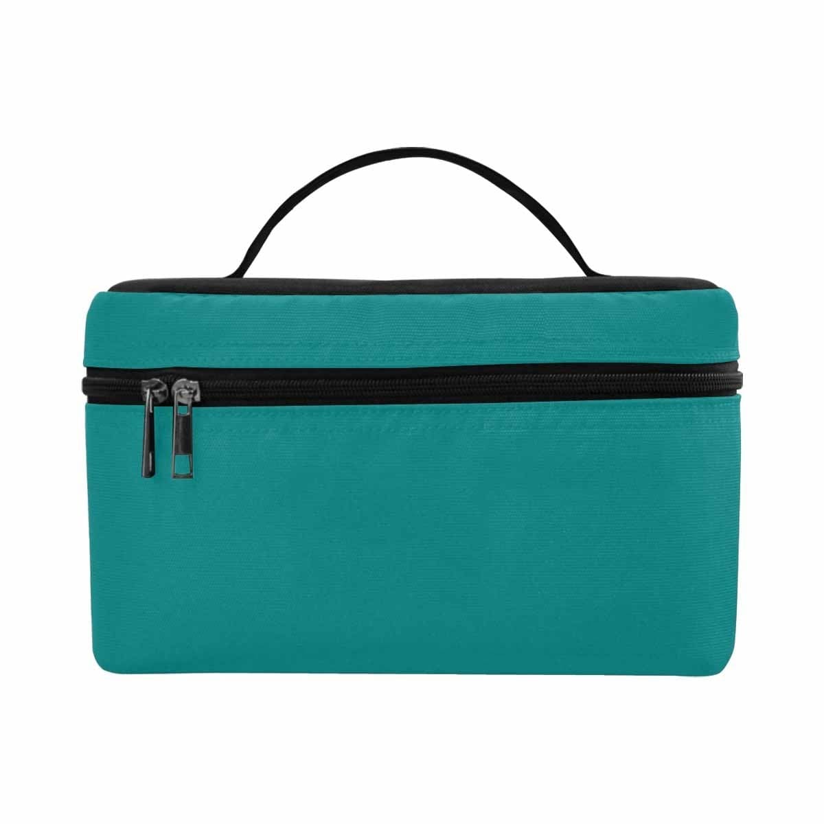 Cosmetic Bag Dark Teal Green Travel Case - Bags | Cosmetic Bags