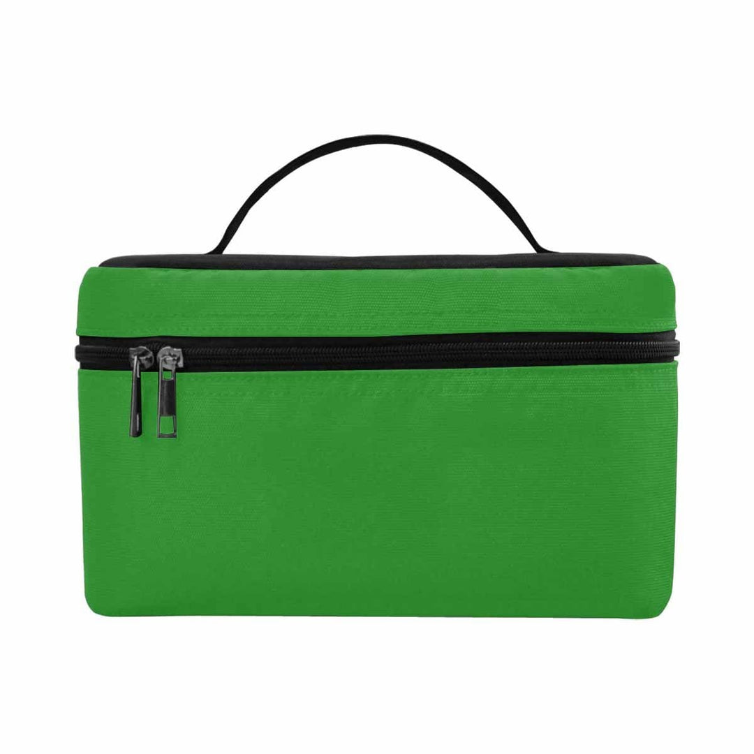 Cosmetic Bag - Forest Green Travel Case - Bags/Cosmetic Bags