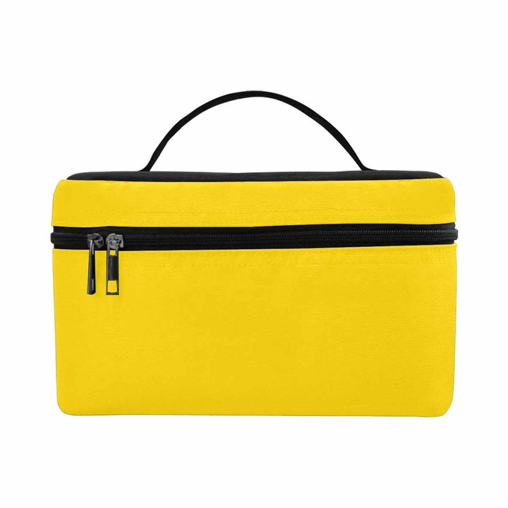 Cosmetic Bag Gold Yellow Travel Case - Bags | Cosmetic Bags