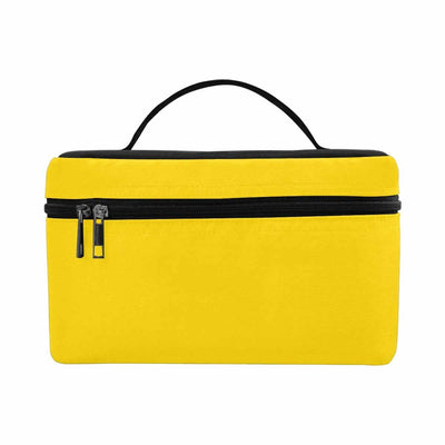 Cosmetic Bag Gold Yellow Travel Case - Bags | Cosmetic Bags