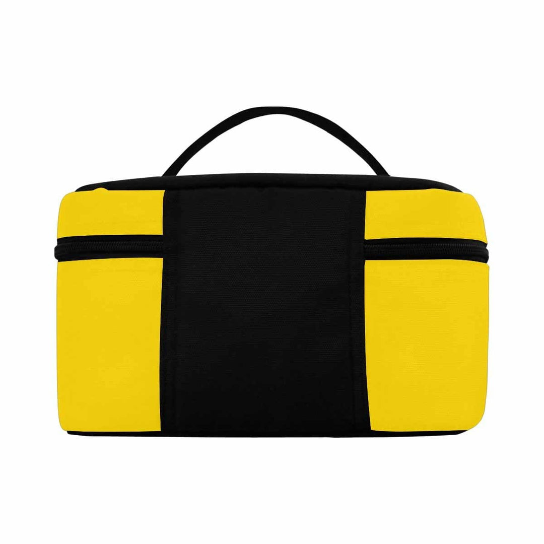 Cosmetic Bag Gold Yellow Travel Case - Bags | Cosmetic Bags