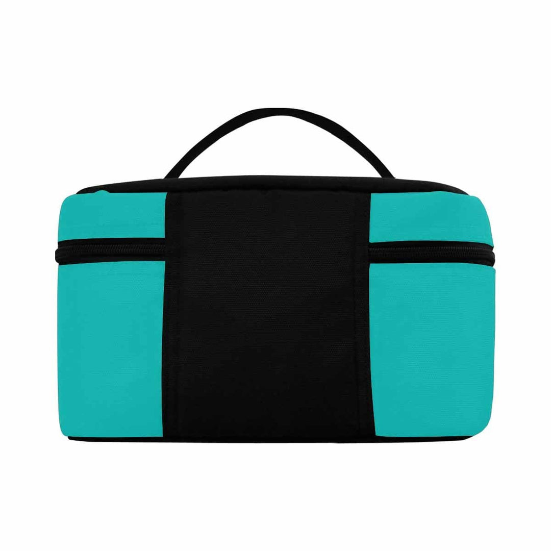 Cosmetic Bag Greenish Blue Travel Case - Bags | Cosmetic Bags