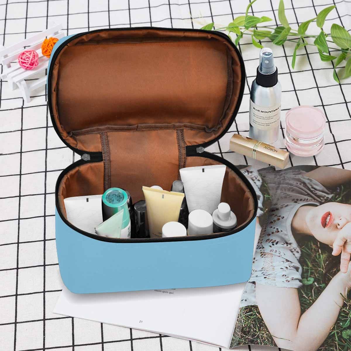Cosmetic Bag Light Blue Travel Case - Bags | Cosmetic Bags