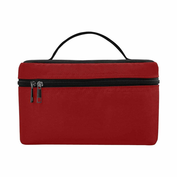 Cosmetic Bag Maroon Red Travel Case - Bags | Cosmetic Bags