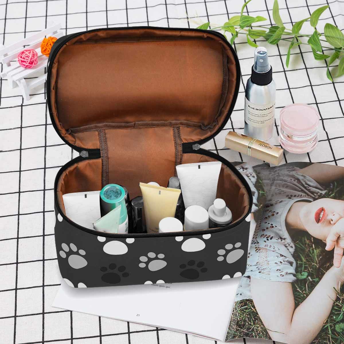 Cosmetic Bag Paws - Dark Grey Bag,travel Case - Bags | Cosmetic Bags