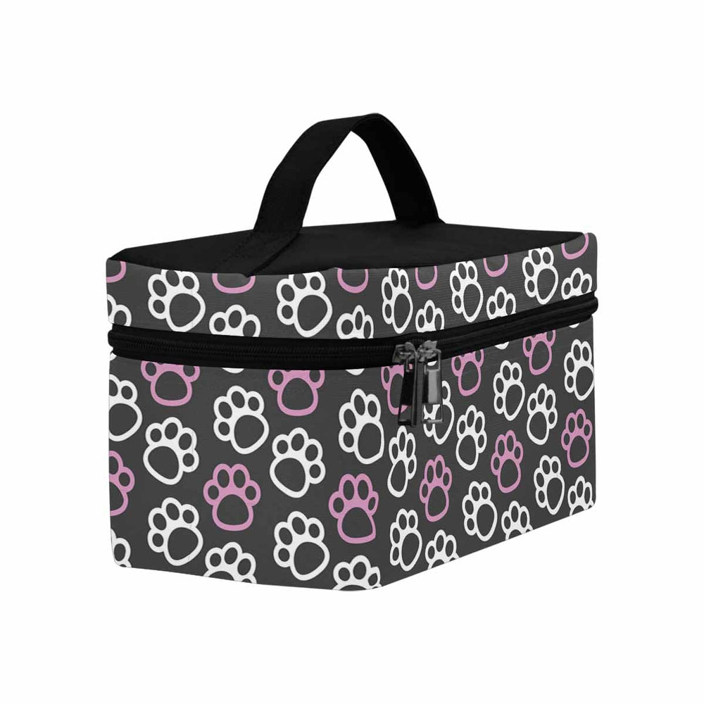 Cosmetic Bag Paws - Pink and White Bag,travel Case - Bags | Cosmetic Bags