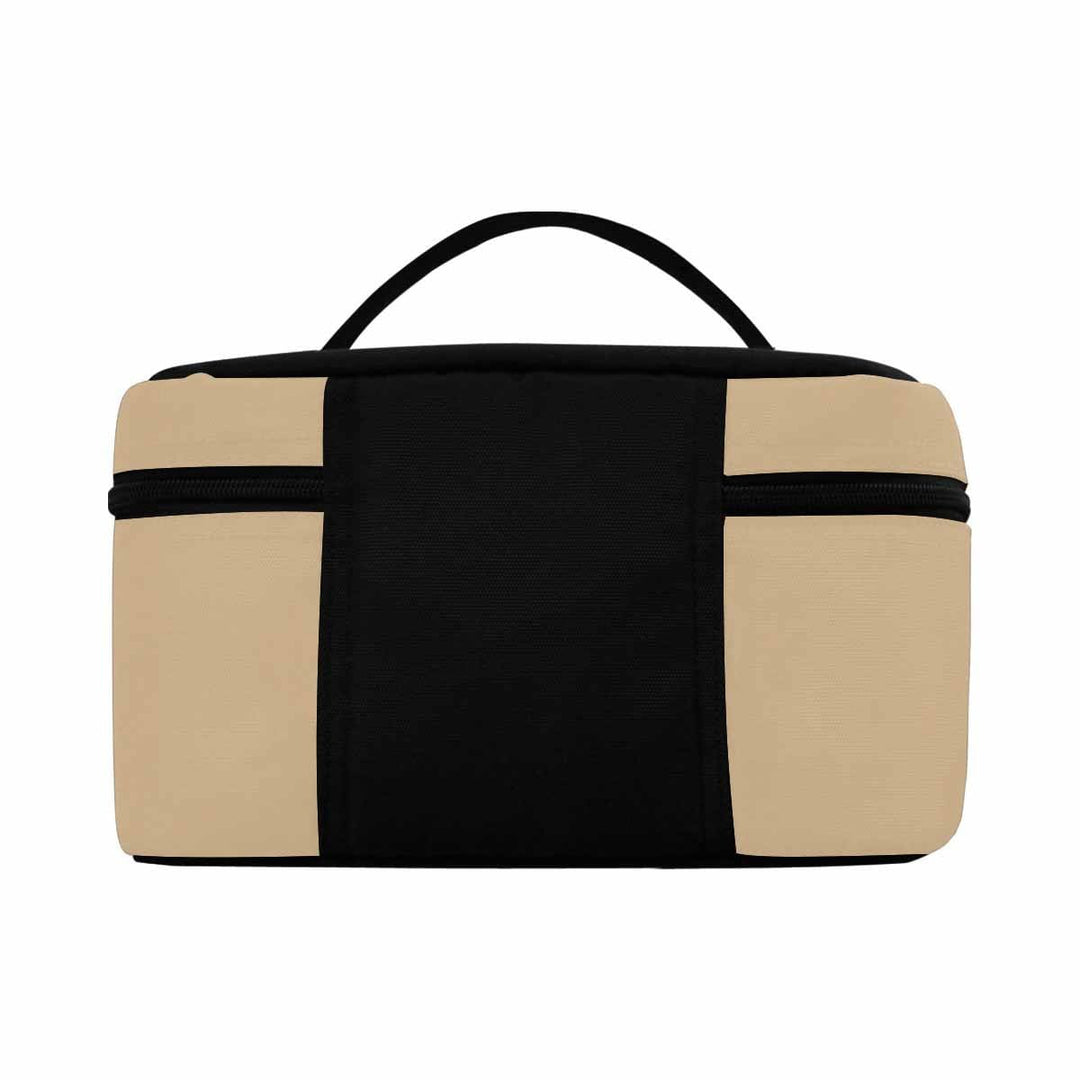 Cosmetic Bag Tan Brown Travel Case - Bags | Cosmetic Bags