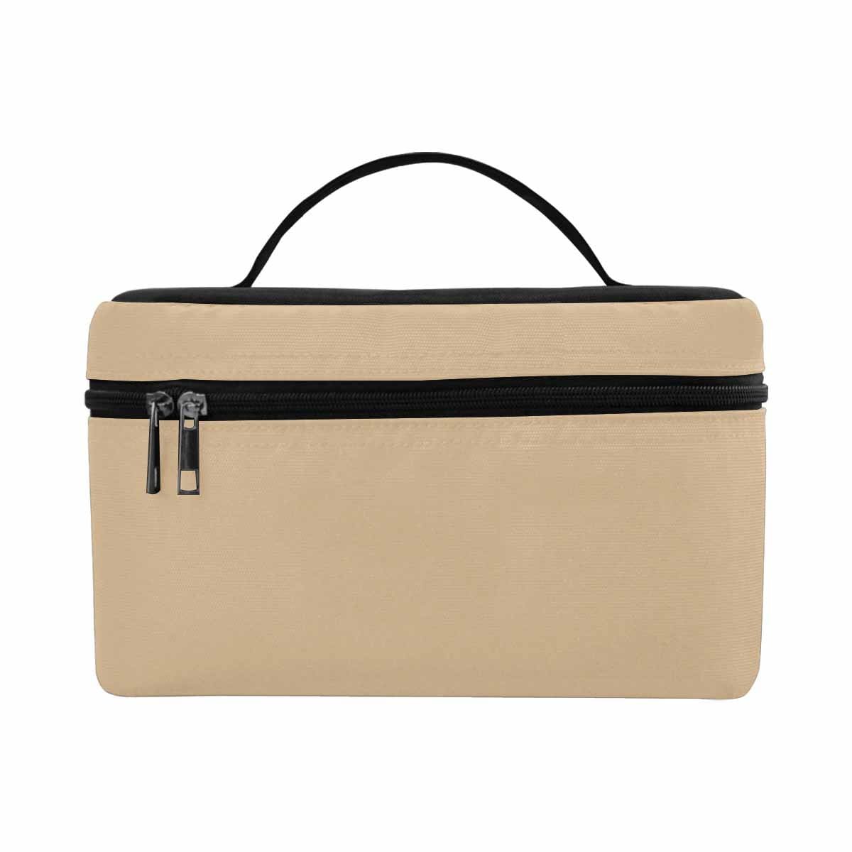 Cosmetic Bag Tan Brown Travel Case - Bags | Cosmetic Bags