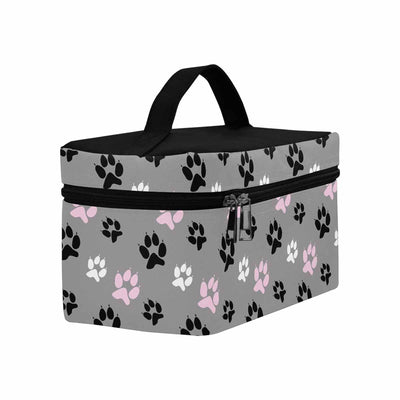 Cosmetic Bag Tri-color Paws - Grey Bag,travel Case - Bags | Cosmetic Bags